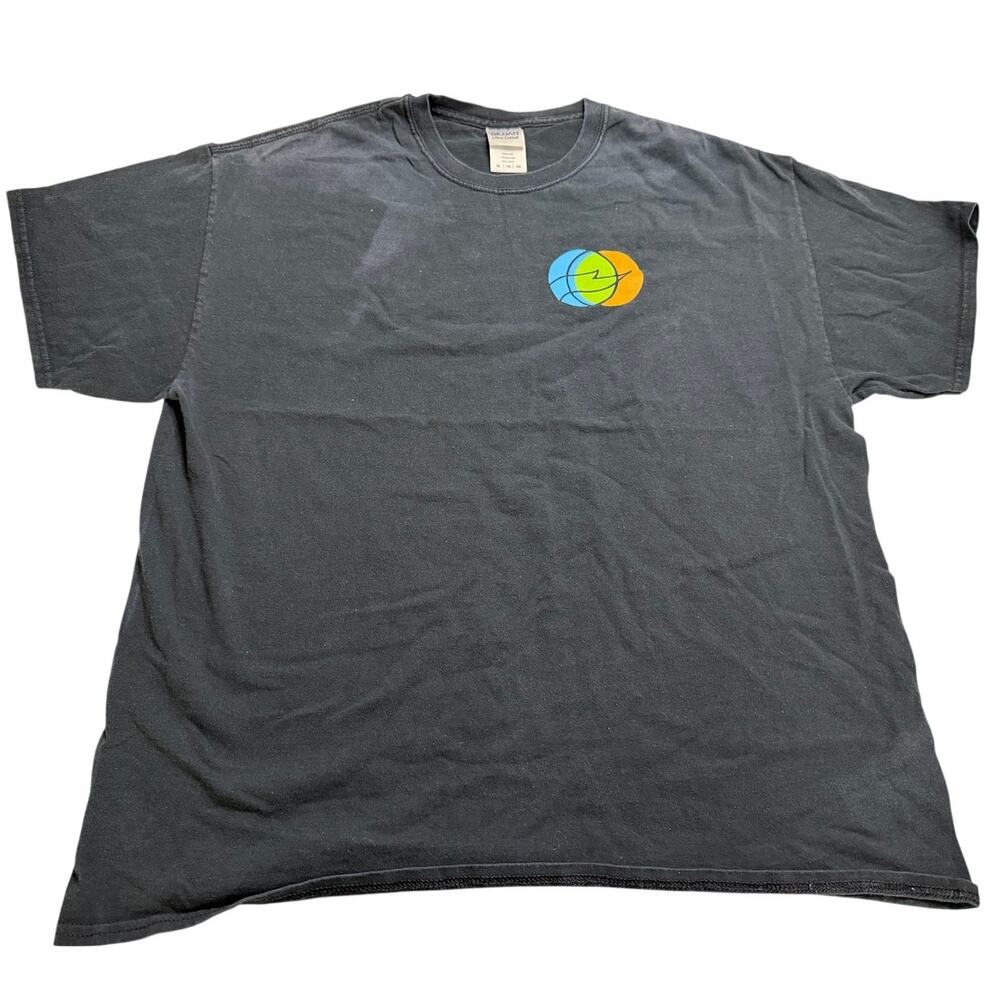 Black T-Shirt PROJECT:START REFUGEE RESOURCE CENTER Size XL